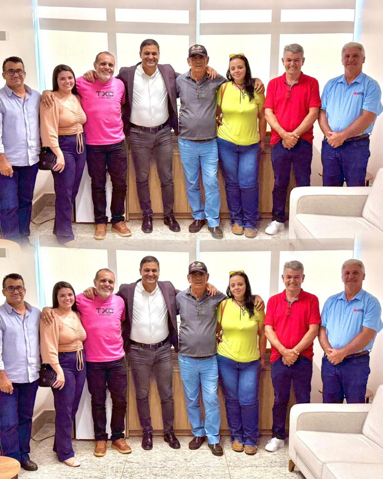 Tive a satisfação de receber, nesta tarde na Alego, uma comitiva de Aparecida do Rio Doce. Acompanhando o amigo e prefeito Bodão @prefeitobodao, estão os servidores municipais: Eurípedes Carlos Rodrigues, Lara Cristina, Caroline Ferreira Franco, Lindon Jonson e o empresário Raul Franco.

Na pauta, conversamos sobre projetos de infraestrutura e parcerias estratégicas para 2026. 

Seguimos trabalhando juntos pelo desenvolvimento de Aparecida do Rio Doce e região! 🚀👍🏽
.
.
#WildeCambão #DeputadoEstadual #Alego #PrefeitosDeGoiás #AparecidaDoRioDoce