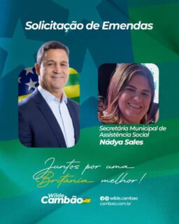 SOLICITAÇÃO DE EMENDA PARA ASSISTÊNCIA SOCIAL 🤲🏽

👉🏽 PEDIDO ATENDIDO 👉🏽 EMENDA PAGA ✅

Ofício enviado pela secretária de Assistência Social NÁDYA ASSUNÇÃO, de BRITÂNIA📍com pedido de emenda parlamentar no valor de R$ 100.000,00, cujo recurso será destinado para aquisição de material de construção voltado à manutenção da Secretaria Municipal. 

👉🏽 O pedido foi atendido, reforçando o nosso compromisso com as demandas da população. Seguimos juntos! 👍🏽
.
.
#WildeCambão #DeputadoEstadual #Alego #EmendaParlamentar