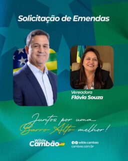 SOLICITAÇÃO DE EMENDA PARA A SAÚDE 🚑

👉🏽 PEDIDO ATENDIDO 👉🏽 EMENDA PAGA ✅

Ofício enviado pela vereadora FLÁVIA SOUZA, de BARRO ALTO📍com pedido de emenda parlamentar no valor de 270.000,00, cujo recurso será destinado para aquisição de uma ambulância tipo A equipada, para atendimento da comunidade da região.

👉🏽 O pedido foi atendido, reforçando o nosso compromisso com as demandas da população. Seguimos juntos! 👍🏽
.
.
#WildeCambão #DeputadoEstadual #Alego #EmendaParlamentar