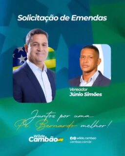 SOLICITAÇÃO DE EMENDA PARA PROJETO SOCIAL🎗️

👉🏽 PEDIDO ATENDIDO 👉🏽 EMENDA PAGA ✅

Ofício enviado pelo vereador JÚNIO SIMÕES, de PADRE BERNARDO📍com pedido de emenda parlamentar no valor de R$ 100.000,00, cujo recurso será destinado para custeio de recursos humanos: bolsas ou remuneração de educadores, psicólogos, assistentes sociais, oficineiros e materiais de consumo pedagógico. E, também, atividades educativas, que incluem oficinas de arte, música e esporte do Projeto Casa Girassol.

👉🏽 O pedido foi atendido, reforçando o nosso compromisso com as demandas da população. Seguimos juntos! 👍🏽
.
.
#WildeCambão #DeputadoEstadual #Alego #EmendaParlamentar