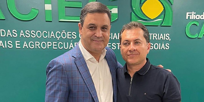 Reunião com o Presidente da Facieg, Sebastião Seba