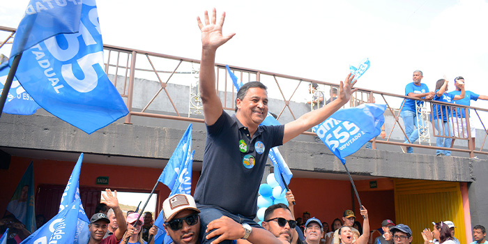 Inauguração do comitê de campanha, em Santo Antônio do Descoberto