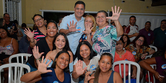 Reunião com apoiadores em Cidade Ocidental