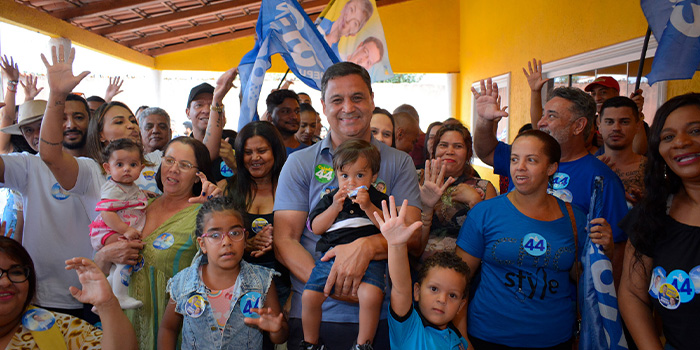 Reunião com apoiadores em Santo Antônio do Descoberto