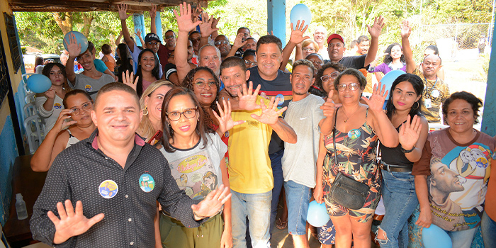Reunião nas Chácaras Araguaia, área rural de Novo Gama