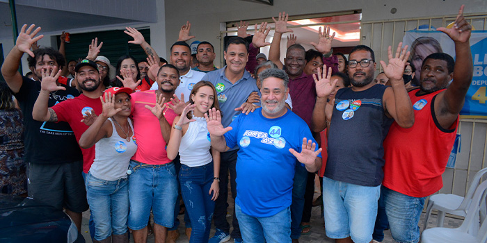 Encontro com líderes comunitários, em Santo Antônio do Descoberto