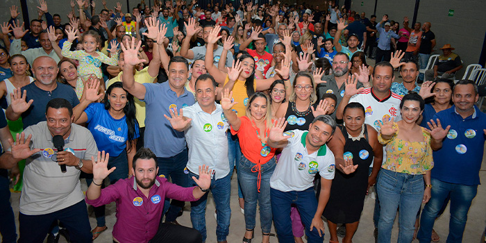 Reunião com os servidores, militâncias, lideranças políticas e comunitárias e apoiadores, em Novo Gama