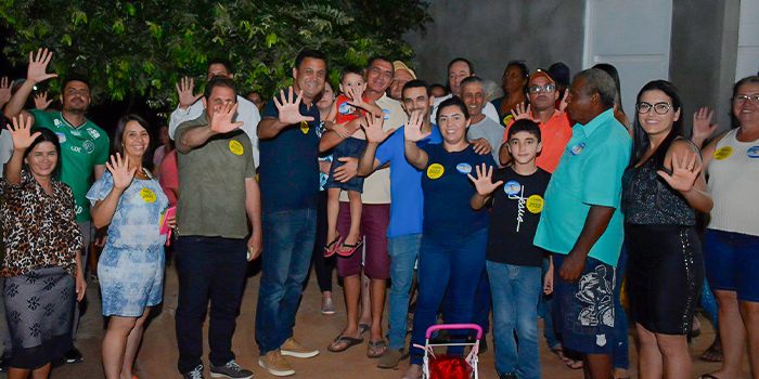 Reunião com lideranças comunitárias do município de Ceres