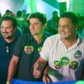 Força Azul marca presença e reforça apoio à reeleição de Wilde Cambão
